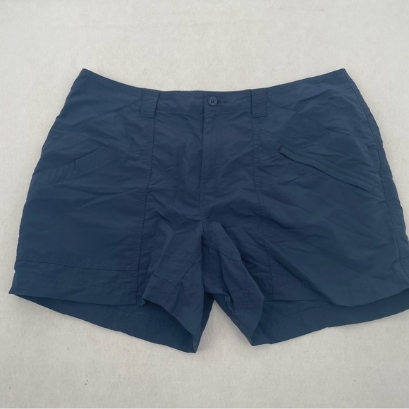 ROYAL ROBBINS Women’s Navy Blue Nylon Shorts Standard Fit size: 16 - Picture 1 of 10